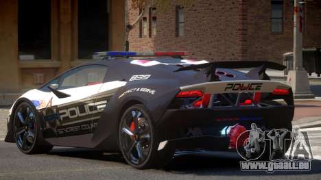 Lamborghini SE Police V1.1 pour GTA 4