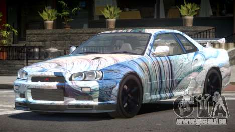 Nissan Skyline R34 L-Tuned PJ2 pour GTA 4