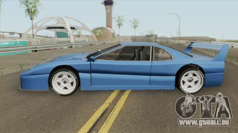 Turismo F40-GT (BlueRay) für GTA San Andreas