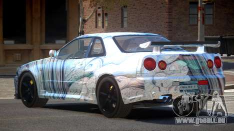 Nissan Skyline R34 L-Tuned PJ2 für GTA 4