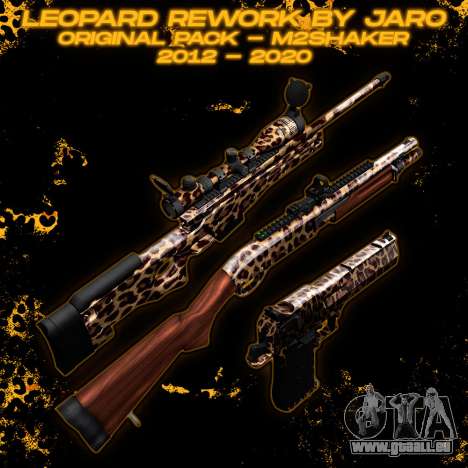 Leopard-Waffen-Pack-Rework-2020 für GTA San Andreas
