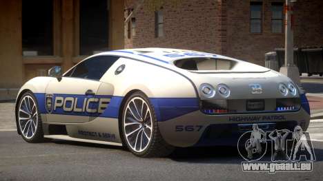 Bugatti Veryon Police V1.2 für GTA 4