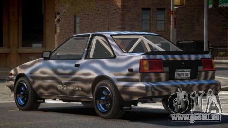 Toyota AE86 GT-S Coupe PJ4 pour GTA 4