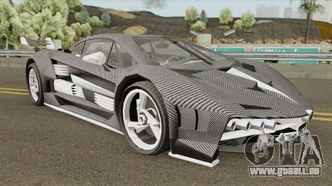 Pegassi Lampo K20 (Carbon) GTA V für GTA San Andreas