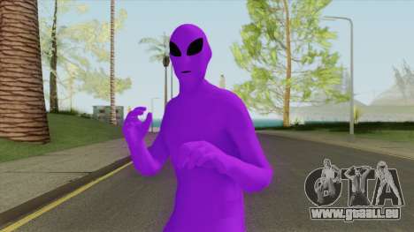 Purple Alien Bodysuit (GTA Online) pour GTA San Andreas