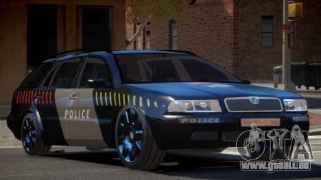 Skoda Octavia LS Police pour GTA 4