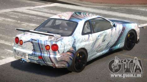 Nissan Skyline R34 L-Tuned PJ2 pour GTA 4