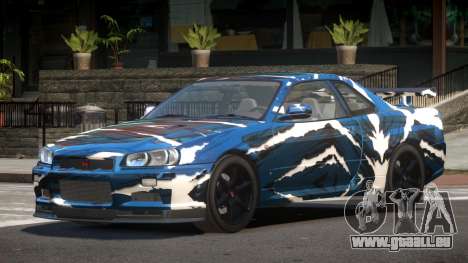 Nissan Skyline R34 L-Tuned PJ1 pour GTA 4