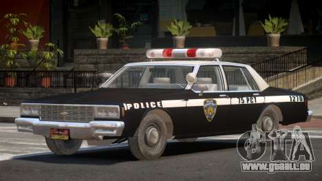 1985 Chevrolet Impala Police pour GTA 4