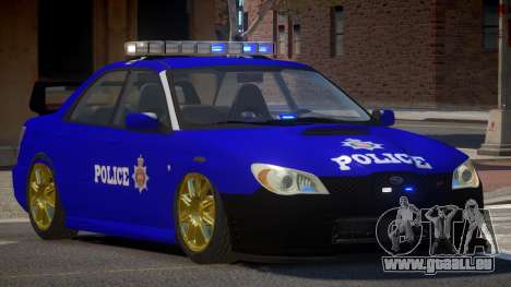 Subaru Impreza RS Police für GTA 4