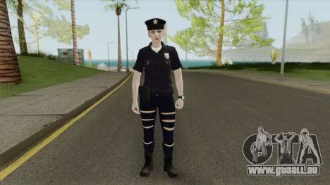 Rubia Policeman V1 (Bugstars Equipment) pour GTA San Andreas
