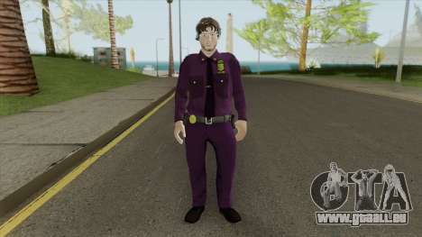 Purple Policeman (HQ) pour GTA San Andreas