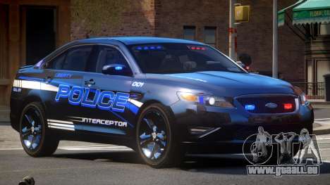 Ford Taurus Police V1.2 pour GTA 4