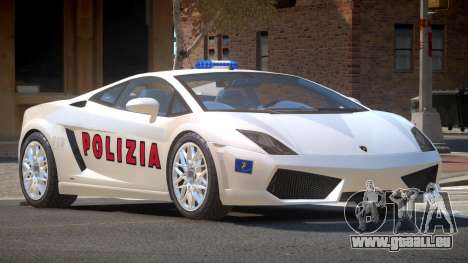 Lambo Gallardo SR Police pour GTA 4