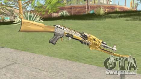 AK-47 (Beast Imperial Gold) für GTA San Andreas