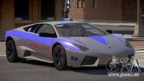 Lamborghini Reventon Police pour GTA 4