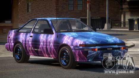 Toyota AE86 GT-S Coupe PJ2 für GTA 4