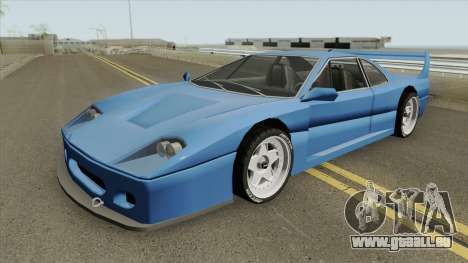 Turismo F40-GT (BlueRay) pour GTA San Andreas