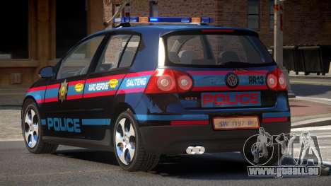 Volkswagen Golf V Police für GTA 4