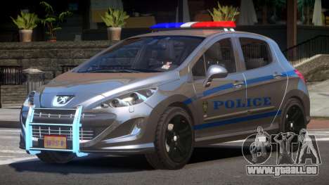 Peugeot 308 Police pour GTA 4