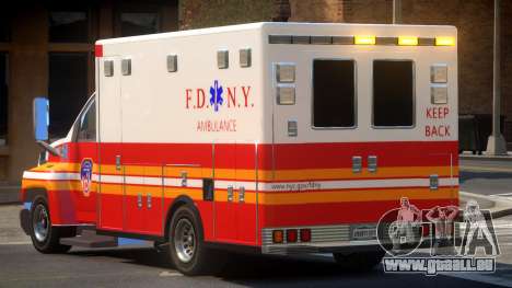 GMC C4500 Ambulance V1.2 pour GTA 4