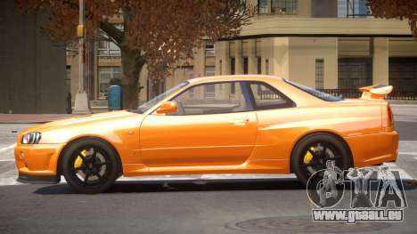 Nissan Skyline R34 L-Tuned für GTA 4