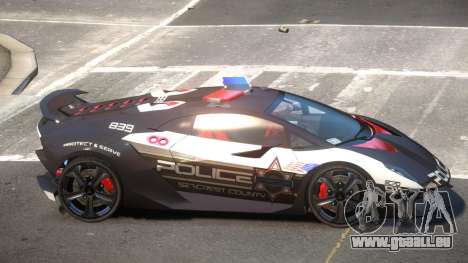 Lamborghini SE Police V1.1 pour GTA 4