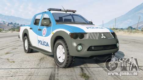 Mitsubishi L200 Polizei