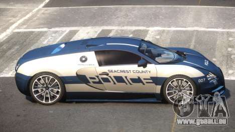 Bugatti Veryon Police V1.0 pour GTA 4