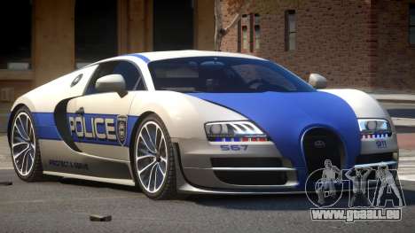 Bugatti Veryon Police V1.2 pour GTA 4