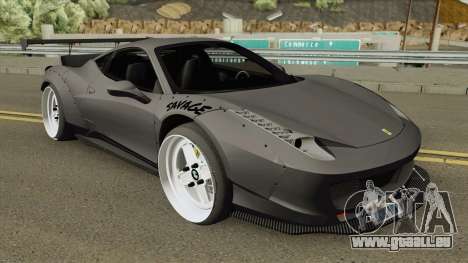 Ferrari 458 (LB-WALK) pour GTA San Andreas