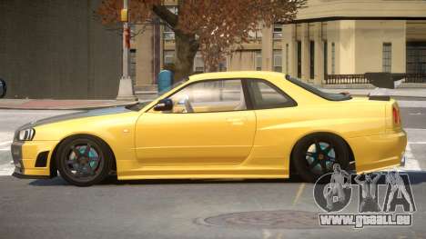 Nissan Skyline R34 S-Tuned pour GTA 4