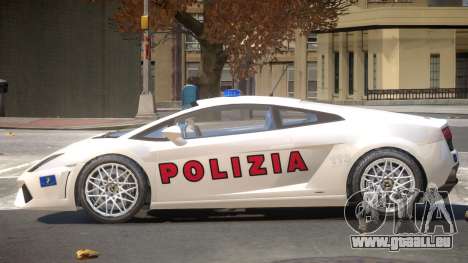 Lambo Gallardo SR Police pour GTA 4
