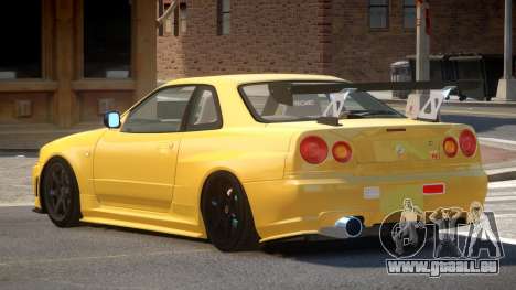 Nissan Skyline R34 S-Tuned pour GTA 4