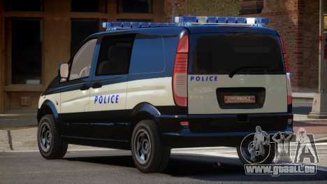 Mercedes Benz Vito Police für GTA 4
