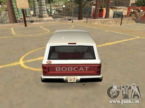 Schale Bobcat mit Abzeichen & Extras v2 für GTA San Andreas