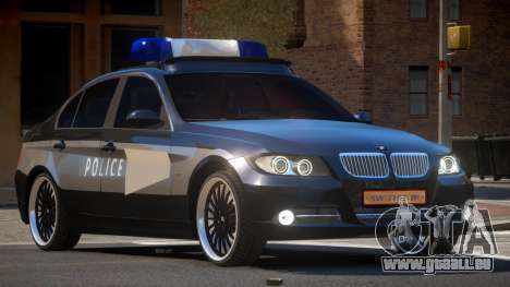 BMW 320i RS Police pour GTA 4