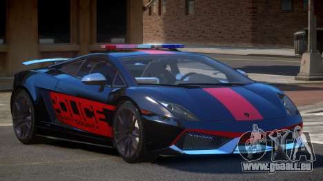 Lamborghini Gallardo SR Police pour GTA 4
