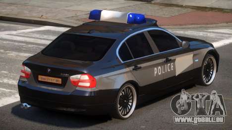 BMW 320i RS Police pour GTA 4
