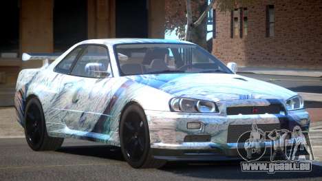 Nissan Skyline R34 L-Tuned PJ2 für GTA 4