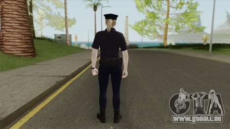 Rubia Policeman V2 (Bugstars Equipment) pour GTA San Andreas