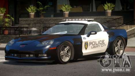 Chevrolet Corvette LS Police pour GTA 4