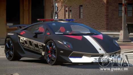 Lamborghini SE Police V1.3 pour GTA 4