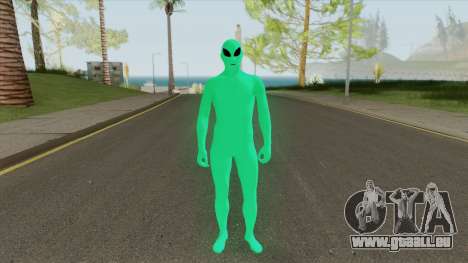 Green Alien Bodysuit (GTA Online) pour GTA San Andreas