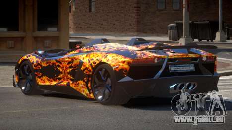 Lamborghini Aventador Spider SR PJ1 für GTA 4
