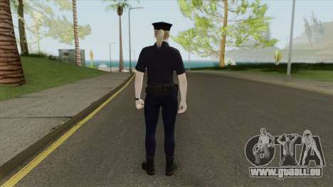 Rubia Policeman V1 (Bugstars Equipment) pour GTA San Andreas