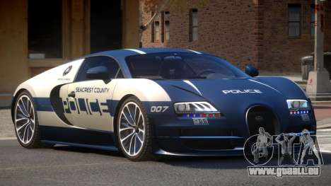 Bugatti Veryon Police V1.0 pour GTA 4