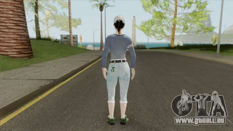 PUBG Female Skin (Varsity Jacket Outfit) für GTA San Andreas