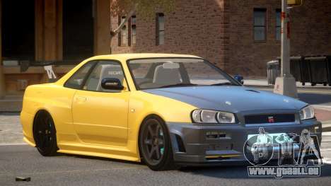 Nissan Skyline R34 S-Tuned pour GTA 4