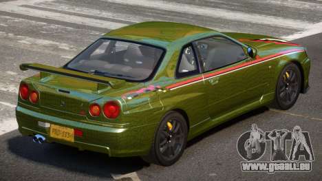 Nissan Skyline GT-R R34 Qz PJ4 für GTA 4